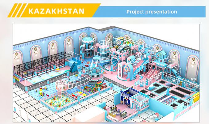 Castello Naughty Indoor Famiglia Forte Naughty Amicizie Attrezzature di gioco commerciali 1