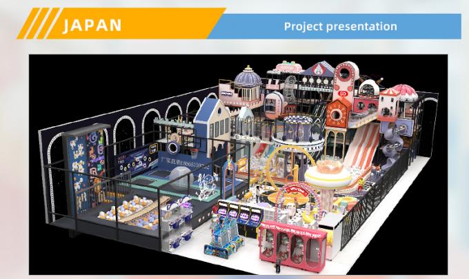 Castello Naughty Indoor Famiglia Forte Naughty Amicizie Attrezzature di gioco commerciali 3