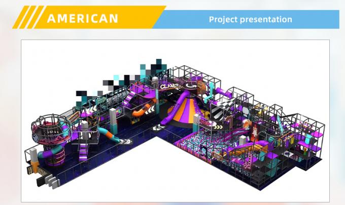 Castello Naughty Indoor Famiglia Forte Naughty Amicizie Attrezzature di gioco commerciali 2