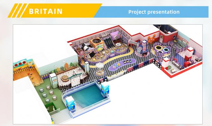 Castello Naughty Indoor Famiglia Forte Naughty Amicizie Attrezzature di gioco commerciali 5