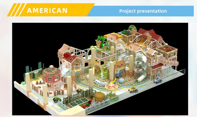 Castello Naughty Indoor Famiglia Forte Naughty Amicizie Attrezzature di gioco commerciali 6