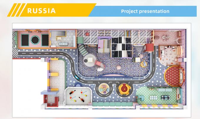 Castello Naughty Indoor Famiglia Forte Naughty Amicizie Attrezzature di gioco commerciali 4