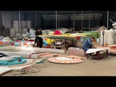 Ricuciture ad alta precisione per castelli gonfiabili