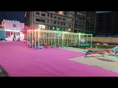 Parco all' aperto Strutture per il fitness e l' intrattenimento Ponte di una sola tavola in vendita