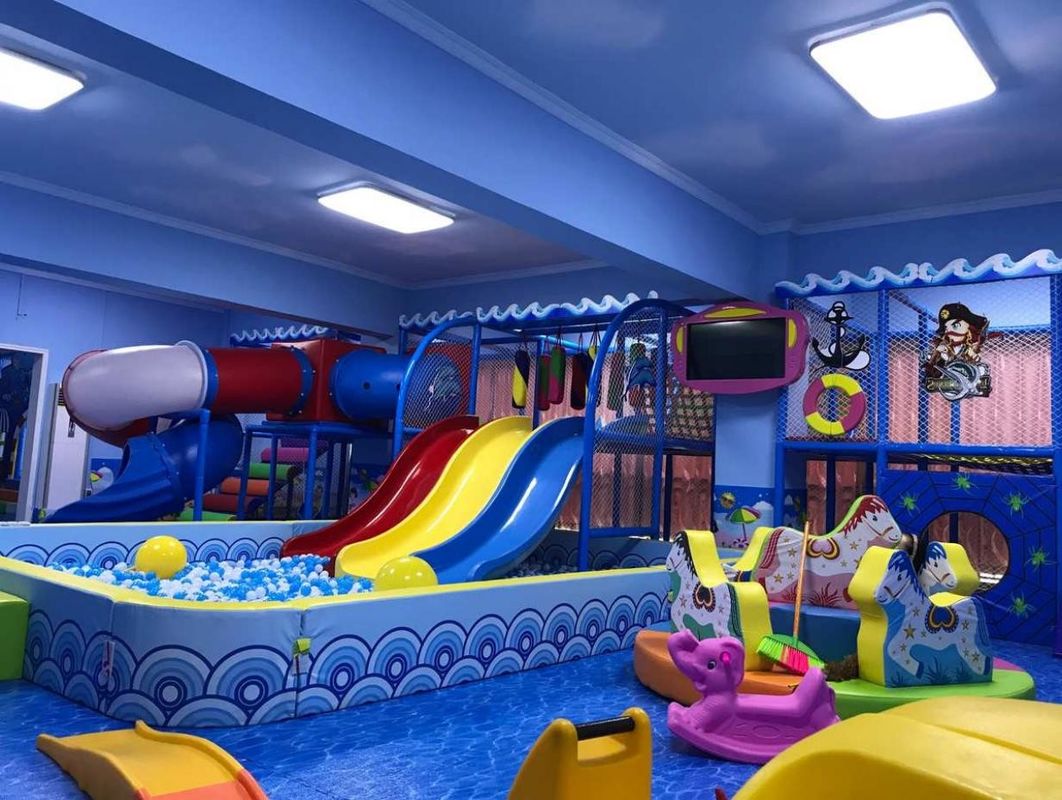Tematica del mondo del mare Bambino Fortina Malvagia Parco giochi interno Casa giochi morbida Piccolo Parco di avventure