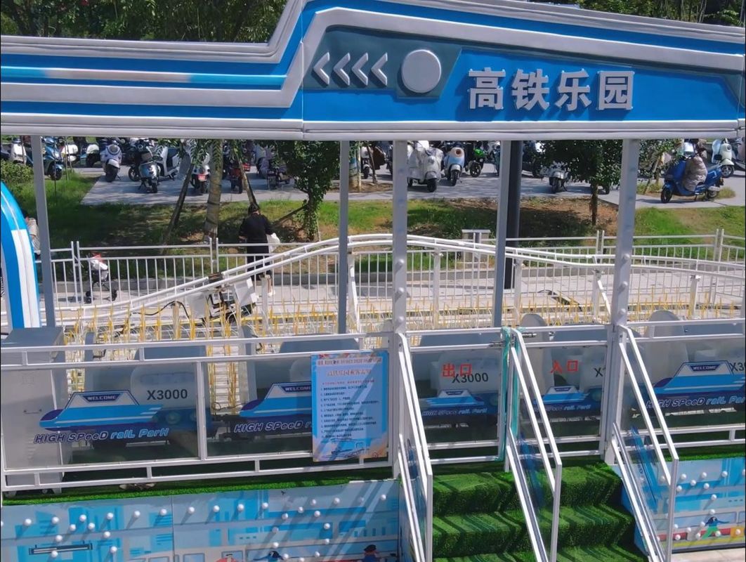 Fabbrica di divertimenti per bambini Vendite dirette Parco di divertimenti Corse ferroviarie ad alta velocità Corse paradisiache