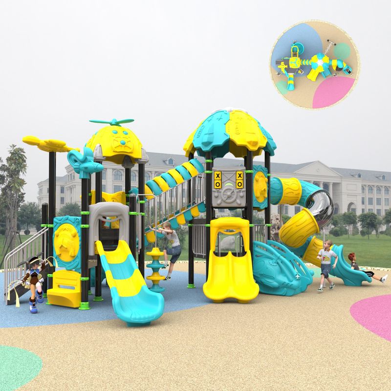 Colori personalizzati attrezzature per giochi commerciali per bambini per bambini soluzioni per parchi giochi commerciali