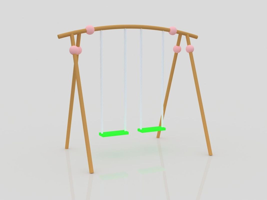 Swing set in acciaio galvanizzato per bambini e adulti