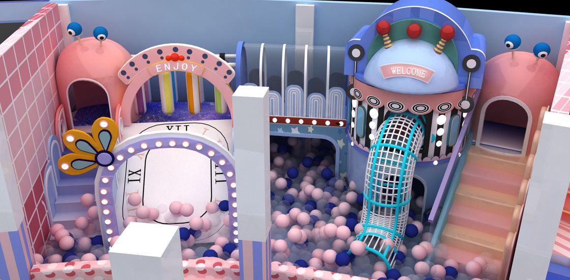 Promuovere lo sviluppo sano dei bambini nei parchi giochi per bambini amanti del divertimento da 4 a 10 anni