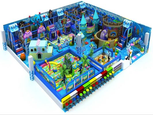 Tematica del mondo del mare Bambino Fortina Malvagia Parco giochi interno Casa giochi morbida Piccolo Parco di avventure