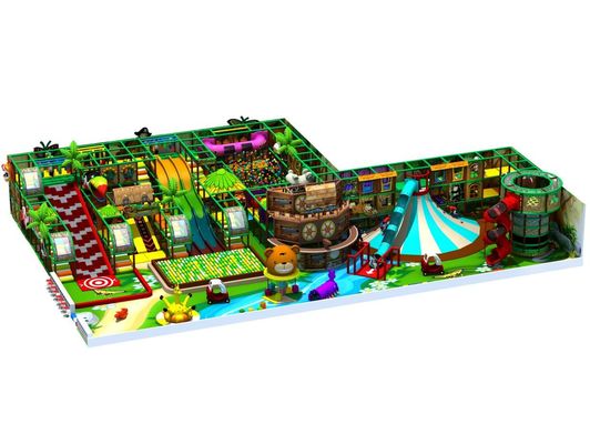 Strutture di gioco commerciale in stile forestale fresco Centro commerciale Soft Indoor Soft Play Equipaggiamento