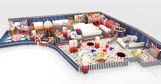 Castello Naughty Indoor Famiglia Forte Naughty Amicizie Attrezzature di gioco commerciali