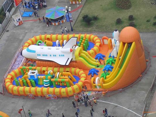 Casa di rimbalzo personalizzabile Centro di divertimento per famiglie Festa di casa di rimbalzo in PVC gonfiabile