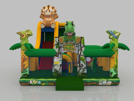 Animali tematici Casa rimbalzo all'interno Avventure Impermeabile Inflatabile Adulto Castello di Salto