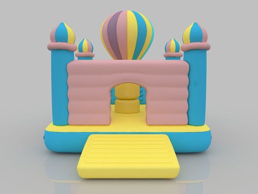 3 - 16 anni Castello gonfiabile Pallone d'aria calda Tematica Casa rimbalzo Affari con soffiatore