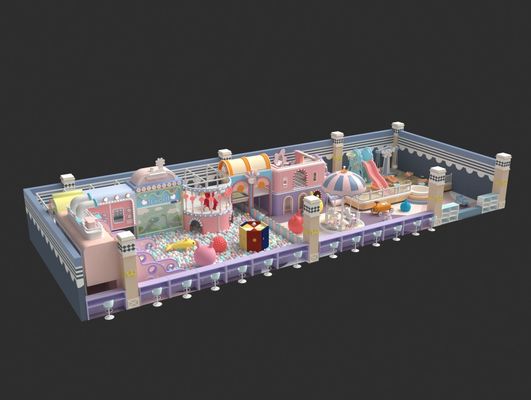 Equipaggiamento per giochi interni per bambini in polipropilene da 100 kg a 500 kg Equipaggiamento per giochi industriali