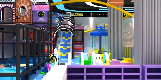 Parco giochi indoor per bambini per divertimenti morbidi Parco giochi indoor personalizzato per incoraggiare la creatività e le capacità sociali