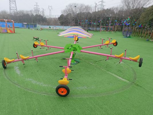 Altalena a bilico multiposto per bambini per parco giochi all'aperto senza alimentazione