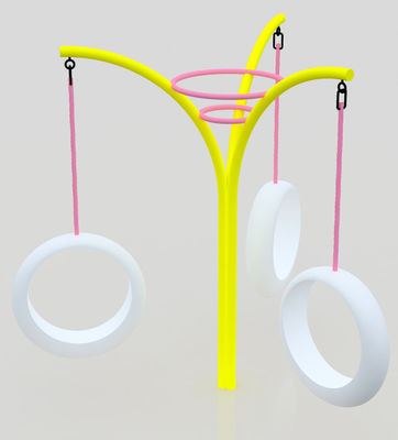 Attrezzature per il parco giochi a dondolo Materiali impermeabili per le prestazioni in tutte le condizioni meteorologiche