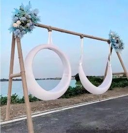 Altalena Garden Moon Sicura e Protetta Costruzione Personalizzabile Con Logo