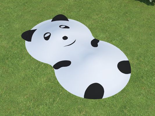 Trampolino Gonfiabile Panda Jumping Cloud per Parchi Giochi al Coperto